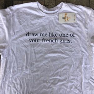 BRAND NEW “DRAW ME LIKE ONE OF YOUR FRENCH GIRLS”